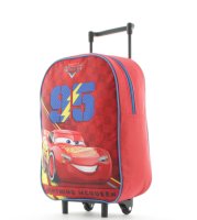 Vadobag Kinder Trolley mit zwei Rollen, Kinderkoffer, 28,5 x 42 x 14 cm, 12 Liter, Cars 3 Ride The Circuit
