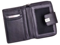 Maitre Ilena Geldbörse Portemonnaie Münzbörse Damen 9,5 cm x 12,5 cm x 3 cm