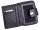 Maitre Ilena Geldbörse Portemonnaie Münzbörse Damen 9,5 cm x 12,5 cm x 3 cm Schwarz