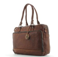 Harbour 2nd hl-Valencia Shopper Damen Anker - Cognac