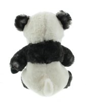 Mel-O-Design kleiner Panda Kuscheltier  Schwarz Wei&szlig; 25 x 16 x 22 cm