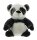 Mel-O-Design kleiner Panda Kuscheltier  Schwarz Weiß 25 x 16 x 22 cm