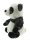Mel-O-Design kleiner Panda Kuscheltier  Schwarz Weiß 25 x 16 x 22 cm