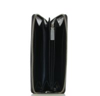 Maitre Schwollen Dietrun Purse LH12Z Damenbörse mit Reißverschluss Leder Dark Blue Black