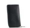Maitre Schwollen Dietrun Purse LH12Z Damenbörse mit Reißverschluss Leder Dark Blue Dark Blue