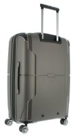 Franky Spinner Gr.M Hartschale Koffer mit TSA-Zahlenschloss Prosecco Metallic