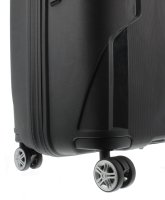 Franky Spinner Gr.L Hartschale Koffer mit TSA-Zahlenschloss Schwarz