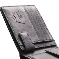 Strellson Oxford Circus Wade Billfold H7 Herren Geldbörse Leder Querformat Dark Brown