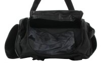 Franky Reisetasche Reisegep&auml;ck Sporttasche Dufflebag RT34 S, 46 x 26 x 25 cm, 29 Liter Schwarz