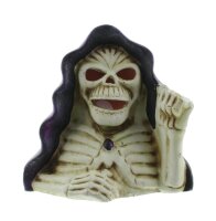 Teelichthalter Skelett Totenkopf Tischdeko für Halloween Partys