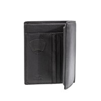 Strellson Harrison Pierce BillFold V8 Herren Geldbörsen Leder Hochformat dark brown