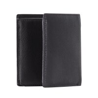 Strellson Harrison Reno BillFold Q6 Herren Geldbörsen Leder Hochformat dark brown