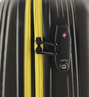 National Geographic Spinner Koffer, 4 Doppelrollen, Zahlenschloss Zoll, Aerodrome Trolley, Gr&ouml;&szlig;e S 54 cm Khaki
