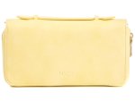 NYZE Wallet Clutch Damen Börse, Umhängetasche Yellow