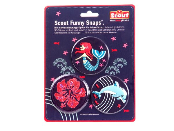 Scout Funny Snaps 3er Set Tropical Anhänger Wellenspiel