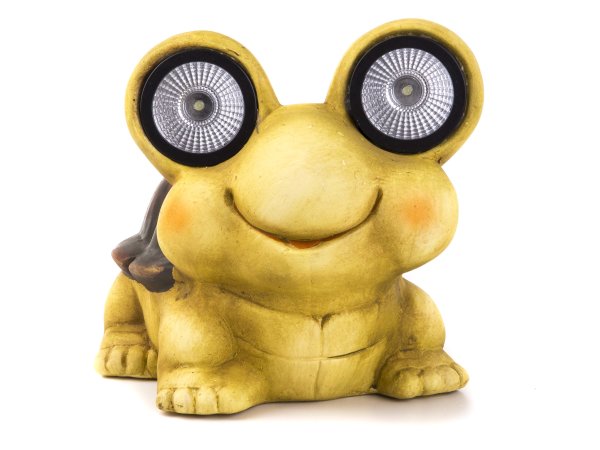 Dekofigur Schildkröte gross mit LED Augen - TOPTWO, 14,99 €