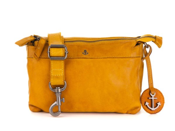 Harbour 2nd Evita Umhängetasche Clutch mustard