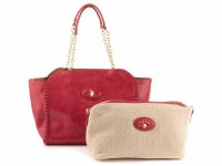 US Polo Assn Benton Shopping Bag M BEUBB2765WVP red