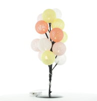Noor Living Eco 15er LED Lichterkette warmweißes Licht gelb