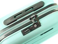 Franky 55er Spinner A-B-S13 Handgepäck Hartschalenkoffer mit TSA-Schloss Mint