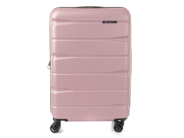 Franky A-B-S13 Spinner 65er Größe M Hartschalenkoffer mit TSA-Schloss & Dehnfalte shiny rose
