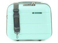Franky ABS13 Beautycase Handgepäck Hartschale mit TSA-Schloss Mint