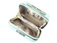 Franky ABS13 Beautycase Handgepäck Hartschale mit TSA-Schloss Mint