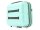 Franky ABS13 Beautycase Handgepäck Hartschale mit TSA-Schloss Mint