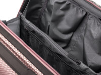 Franky ABS13 Beautycase Handgepäck Hartschale mit TSA-Schloss shiny rose