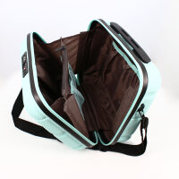 Franky A-B-S13 4er Kofferset 55/66/76 mit Beautycase Hartschalenkoffer Spinner mit TSA-Schloss Gr. S/M/L  Mint