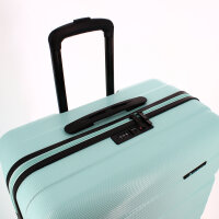 Franky A-B-S13 4er Kofferset 55/66/76 mit Beautycase Hartschalenkoffer Spinner mit TSA-Schloss Gr. S/M/L  Mint