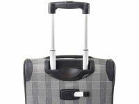 Franky Koffer Handgepäck Spinner Gr. S T1S-DR 55 cm Grey Check