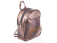 i-Brands 81208  trendiger Damen Mini-Rucksack Metallic...