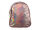 ii-Brands trendiger Mini-Rucksack Metallic Rose Gunmetal