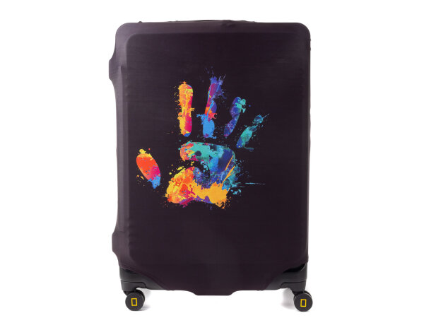 Franky Kofferhülle LC-10L Kratzschutz fürTrolley Spinner ca. 73-76 cm Hand
