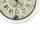 Noor-Living runde Wanduhr Wall Clock Vintage Ø 30 cm weiss