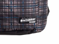 BestWay Rucksack Southwest Bound Karo sz/weiss
