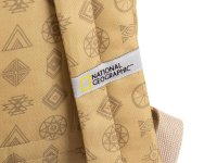 National Geograpic Backpack N08911-101 sand with print