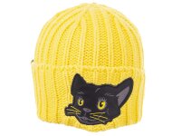 Puma Animal Beanie Kindermütze lemon-panther