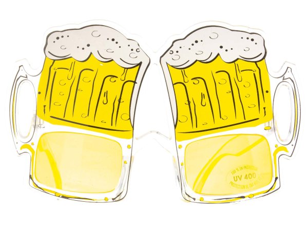 Sonnenbrille Partyspass-Brille Biermaß