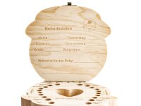 Memory Box für Babys Milchzähne und Haare