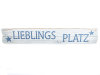 Wegweißer Holzschild "Lieblingsplatz"