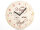Wanduhr mit Motivationsspruch