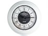 Wanduhr im Londonstyle Bahnstation Vintage weiss