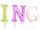 Buchstaben " SPRING" Aluoptik