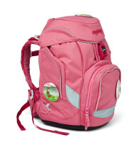 ergobag pack Schulranzen - Eco Hero Edition - Set 6-tlg. 20 Liter Lamas in Bärjamas