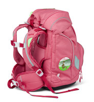 ergobag pack Schulranzen - Eco Hero Edition - Set 6-tlg. 20 Liter Lamas in Bärjamas