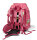 ergobag pack Schulranzen - Eco Hero Edition - Set 6-tlg. 20 Liter Lamas in Bärjamas