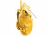 Vera Pelle Rucksack Daypack Echtleder aus Italien gelb