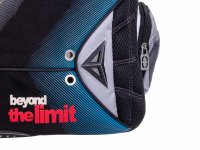 Mel-O-Design Messenger A4 Aktentasche Schultertasche ca. 14 Liter für Schule oder Büro schwarz / blau